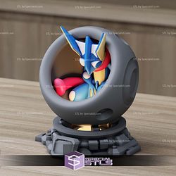 Super Basic Pokemon STL Greninja Healing Machine