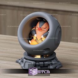 Super Basic Pokemon STL Pignite Healing Machine