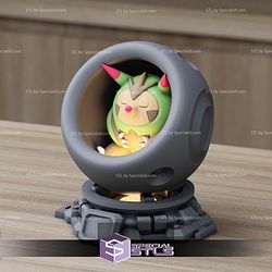 Super Basic Pokemon STL Quilladin Healing Machine