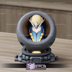 Super Basic Pokemon STL Samurott Healing Machine