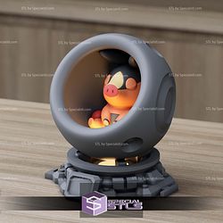 Super Basic Pokemon STL Tepig Healing Machine