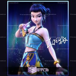 Zoey Kpop Demon Hunters 3D Printer Files