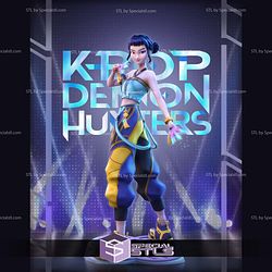 Zoey Kpop Demon Hunters 3D Printer Files