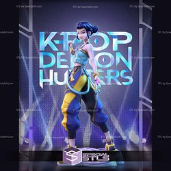 Zoey Kpop Demon Hunters 3D Printer Files