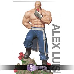 Alex Luis Armstrong Fullmetal Alchemist 3D Printer Files
