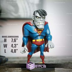 Chibi STL Collection Bizarro Superman
