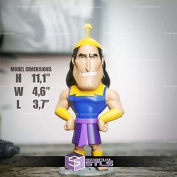 Chibi STL Collection Kronk Disney