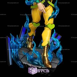 Dio Brando in Flame 3D Printer Files