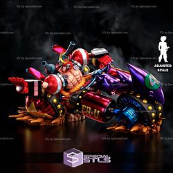 Franky Battle Bike 3D Printer Files