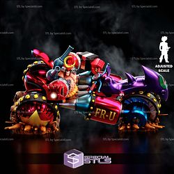 Franky Battle Bike 3D Printer Files