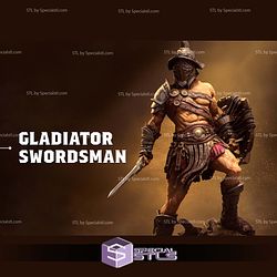 Gladiator Swordsman 3D Printer Files