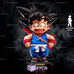 Goku Childhood Chibi 3D Printer Files