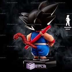 Goku Childhood Chibi 3D Printer Files