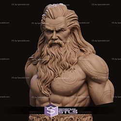 Ivar The Runic Warrior Bust 3D Printer Files