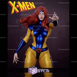 Jean Grey Classic Outfit Thicc 3D Printer Files