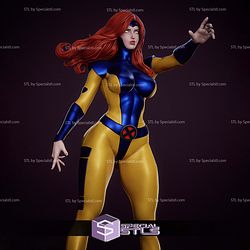 Jean Grey Classic Outfit Thicc 3D Printer Files