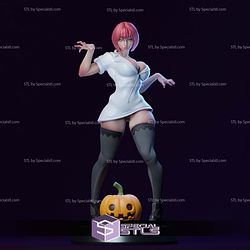 Lady Pumpkin Halloween 3D Printer Files