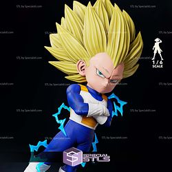 Prince Saiya Vegeta Chibi 3D Printer Files