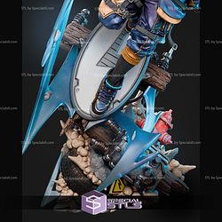 Static Shock Surfing 3D Printer Files