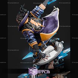 Static Shock Surfing 3D Printer Files