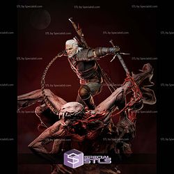 The White Wolf Geralt 3D Printer Files