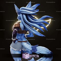 Weregarurumon Female Fanart 3D Printer Files