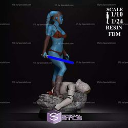 Aayla Secura Bikini 3D Printer Files