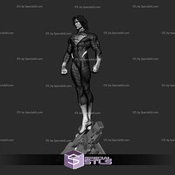 Absulute Superman with Cape 3D Printer Files
