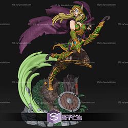 Alleria Windrunner Reign of Chaos 3D Printer Files