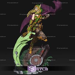 Alleria Windrunner Reign of Chaos 3D Printer Files