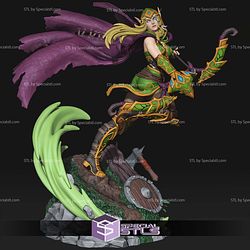 Alleria Windrunner Reign of Chaos 3D Printer Files