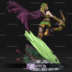 Alleria Windrunner Reign of Chaos 3D Printer Files