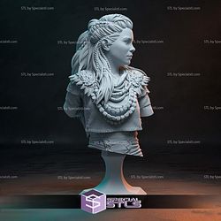 Aloy Horizon Zero Dawn Bust 3D Printer Files