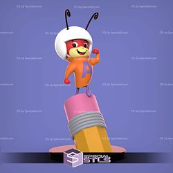 Atom Ant Cartoon 3D Printer Files