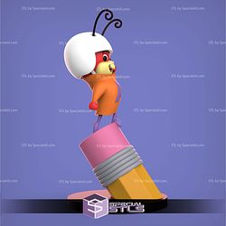 Atom Ant Cartoon 3D Printer Files