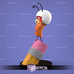 Atom Ant Cartoon 3D Printer Files