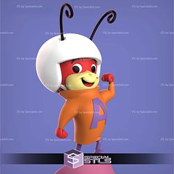 Atom Ant Cartoon 3D Printer Files