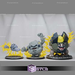 Basic Pokemon Collection Alolan Geodude Graveler Golem