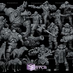 January 2022 Rocket Pig Heroes & Henchmen Miniatures