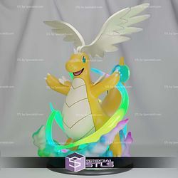 Basic Pokemon Collection Mega Dragonite STL Files