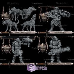 January 2022 Rocket Pig Heroes & Henchmen Miniatures