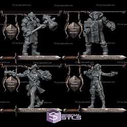 January 2022 Rocket Pig Heroes & Henchmen Miniatures