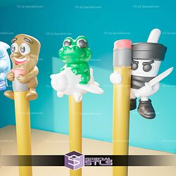 Basic STL Brainrot Pencil