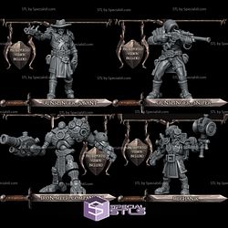 January 2022 Rocket Pig Heroes & Henchmen Miniatures