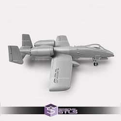 Basic STL Foldable A-10 Thunderbolt II