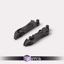 Basic STL Foldable Batmoblie