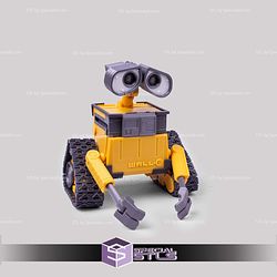Basic STL Foldable Wall E
