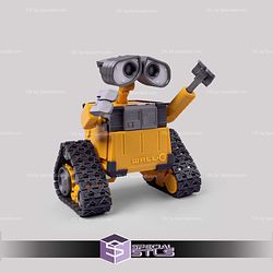 Basic STL Foldable Wall E