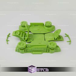 Basic STL Movable Foldable Volkswagen Beetle