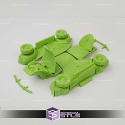 Basic STL Movable Foldable Volkswagen Beetle